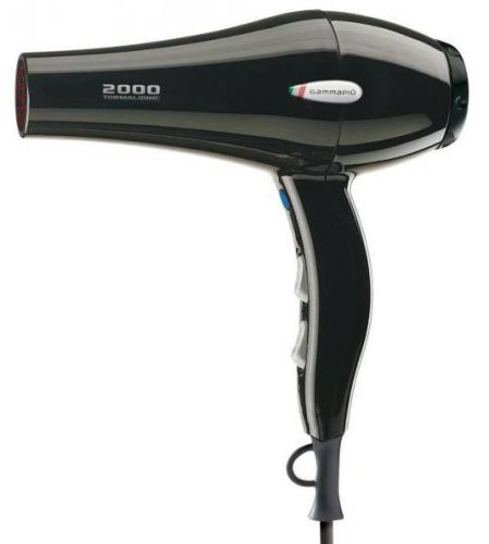  Gamma Piú Mega Cosmo 2200W Tormalionic Fekete hajszárítógép