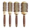Olivia Garden Expert Blowout Shine Gold & Brown 4 db körkefe szett