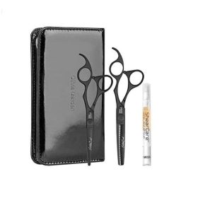   Olivia Garden  Silkcut Matt Black 5.75+6.35" olló szett