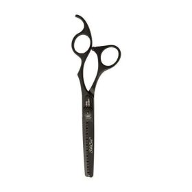 Olivia Garden Silkcut 6.35" Matt Black ritkító olló